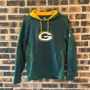 Majestic Green Bay Packers Sweatshirt, Women’s sized Small